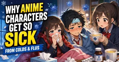 Why Anime Characters Get So Sick From Colds