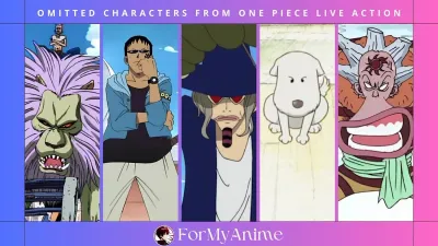 One Piece Live Action: 12 Anime Characters That Didn’t Make The Cut